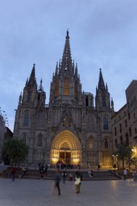 La cathédrale de Barcelona