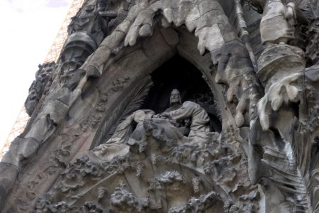 La Sagrada Familia (détail)