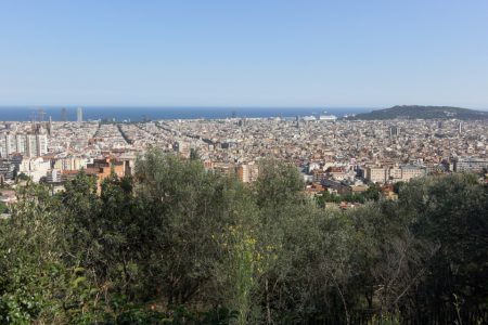 Vue depuis le Park Güell
